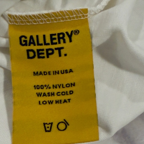 Gallery Dept Cream T-Shirt with Graphic - Picture 5 of 5